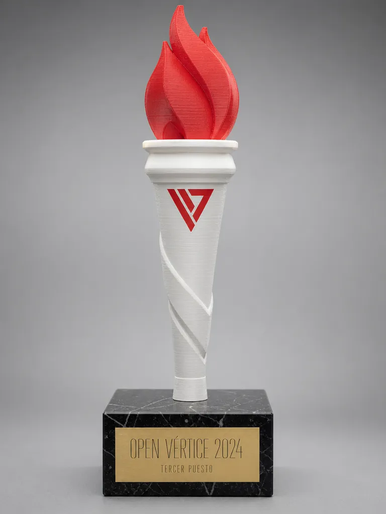 Trofeo de atletismo en impreso en 3d