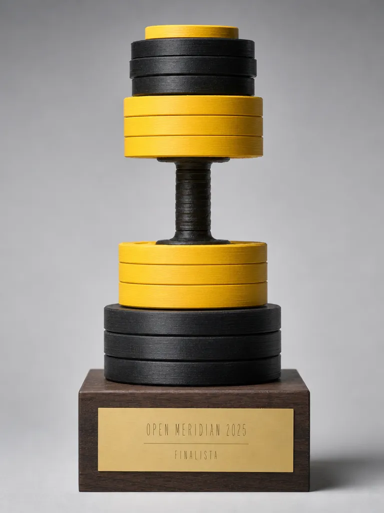Trofeo de crossfit en impreso en 3d