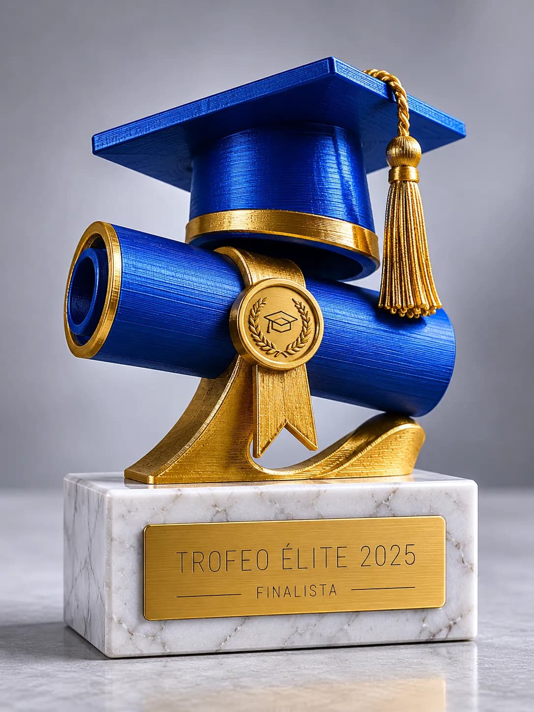 Trofeo de fin de curso en impreso en 3d