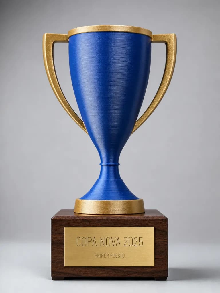Trofeo de liga en impreso en 3d