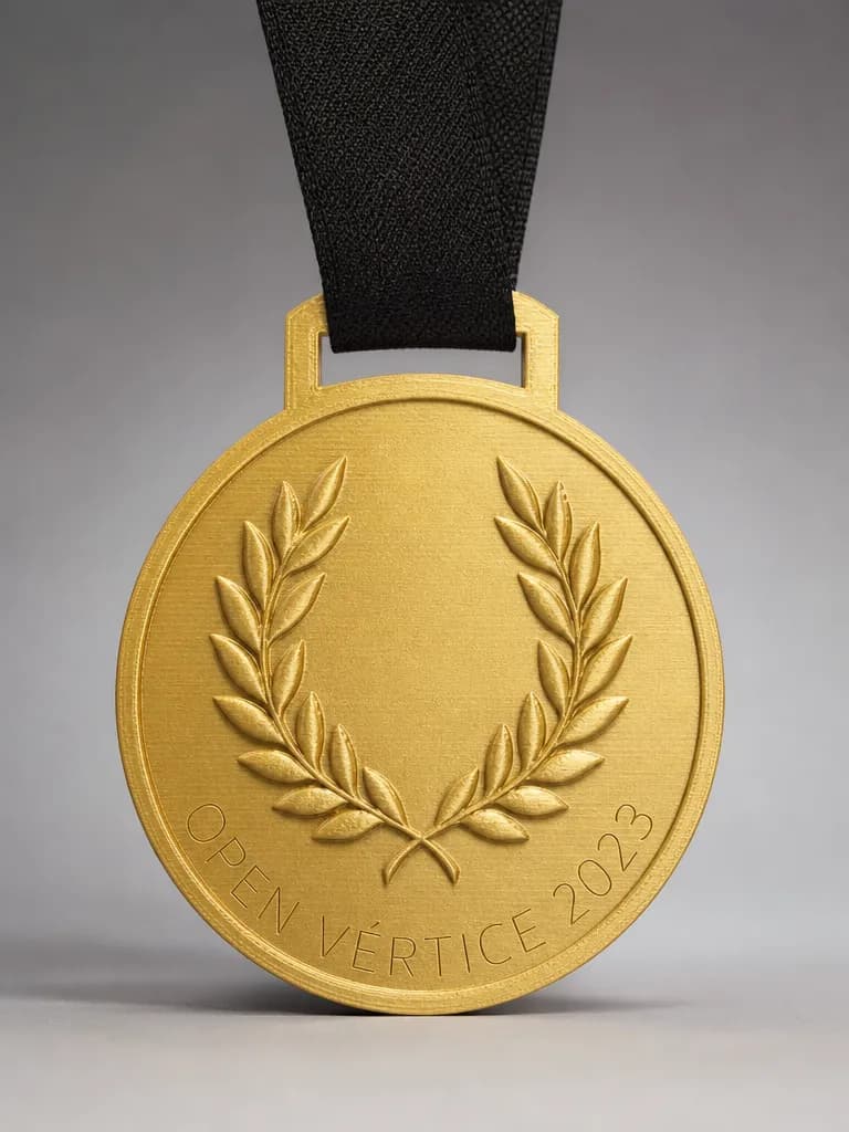 Trofeo de años de servicio en impreso en 3d