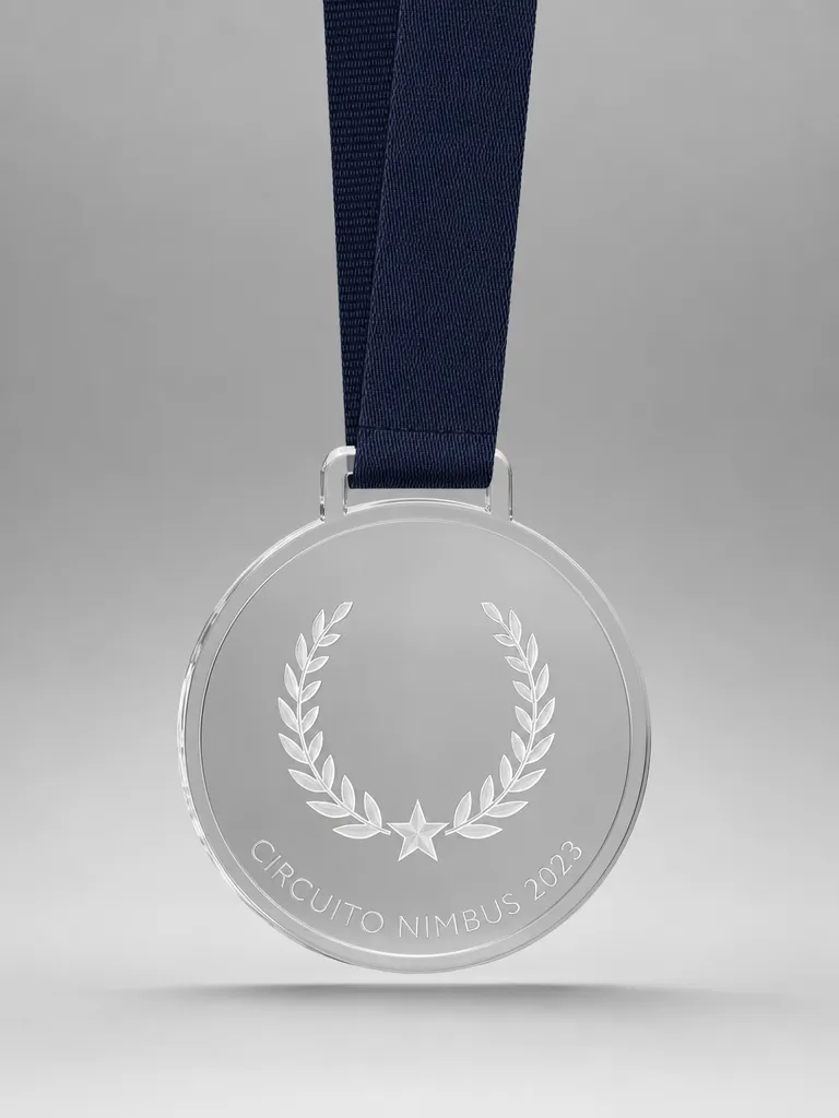 Trofeo de campeonato en metacrilato