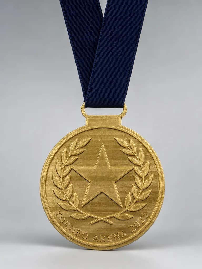Trofeo de corporativas en impreso en 3d