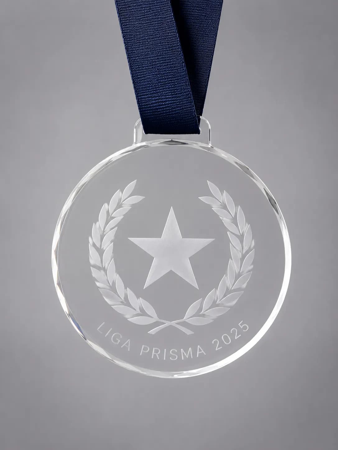 Trofeo de corporativas en metacrilato