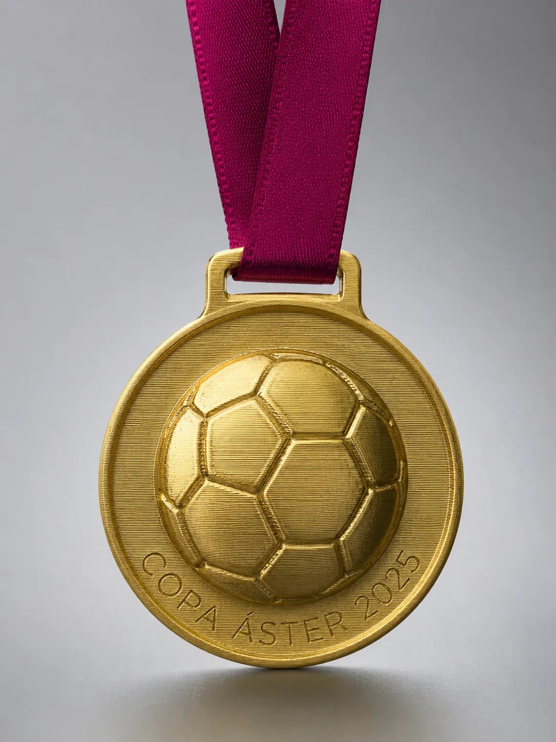 Trofeo de fútbol femenino en impreso en 3d