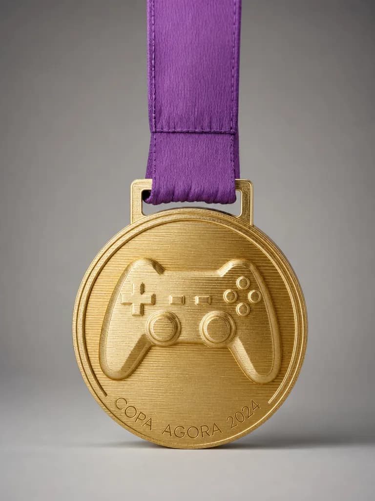 Trofeo de gamer en impreso en 3d