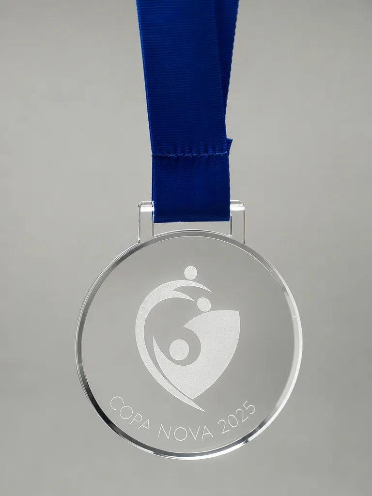 Trofeo de grabadas en metacrilato