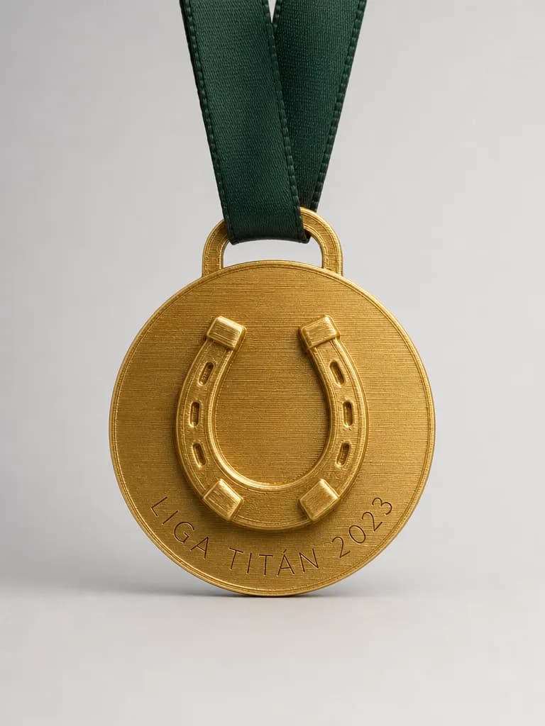 Trofeo de hípica en impreso en 3d