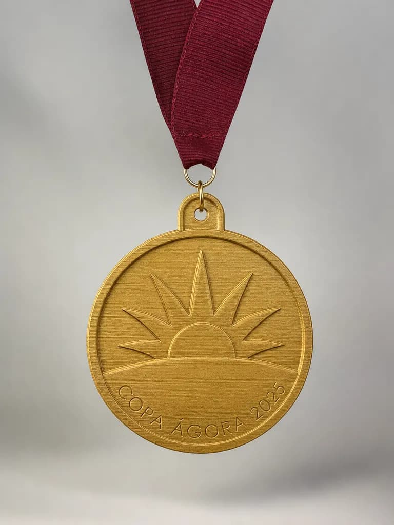 Trofeo de jubilación en impreso en 3d