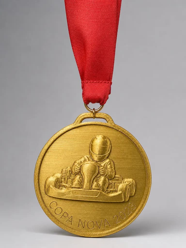 Trofeo de karting en impreso en 3d