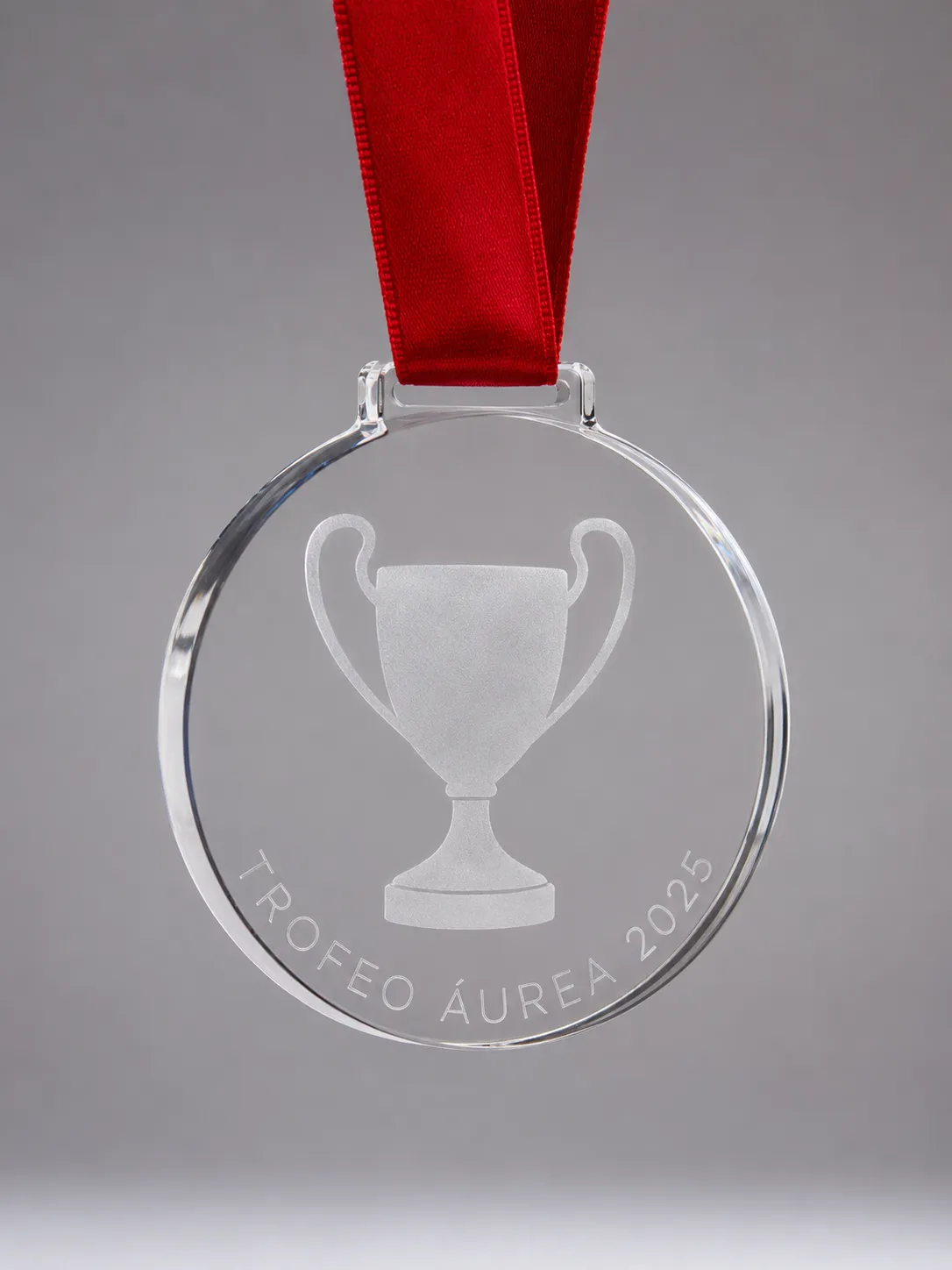Trofeo de torneo en metacrilato