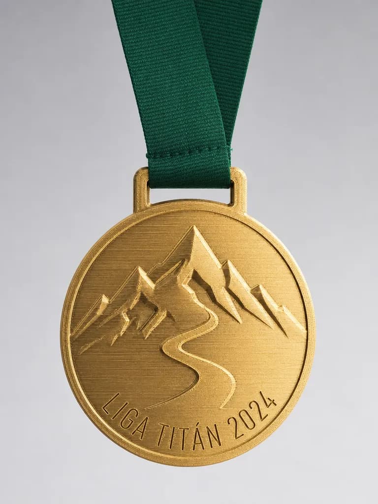Trofeo de trail en impreso en 3d