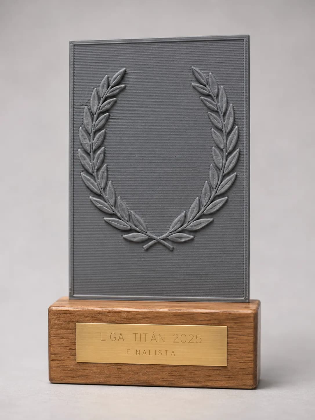 Trofeo de homenaje en impreso en 3d