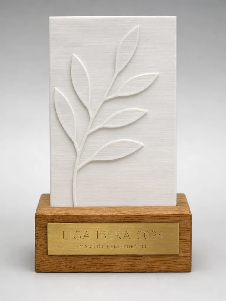 Trofeo de in memoriam en impreso en 3d