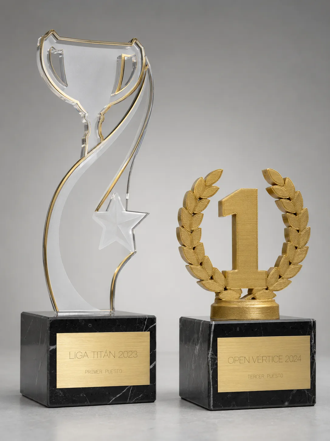 Trofeos para campeonato personalizados