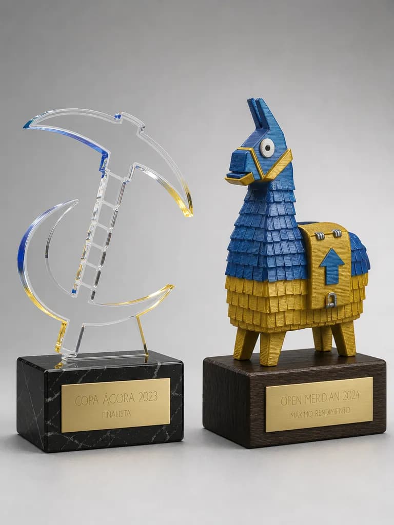Trofeos de Fortnite personalizados