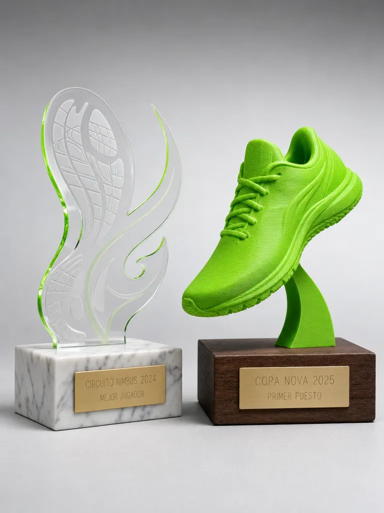 Trofeos de running para carreras populares