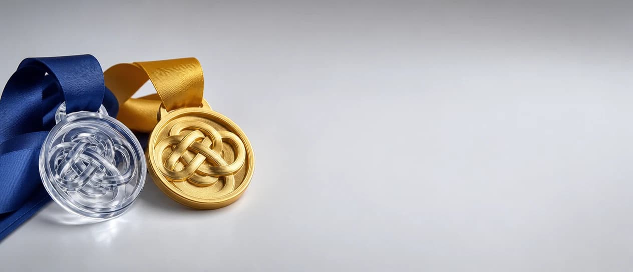 Medallas de artes marciales personalizadas