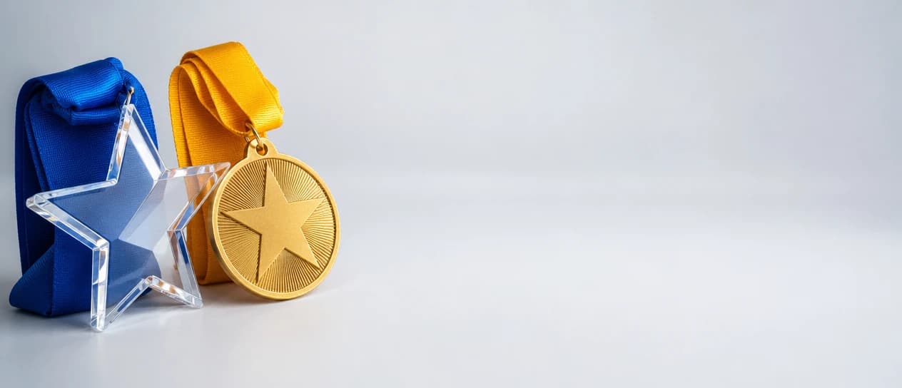 Medallas escolares personalizadas