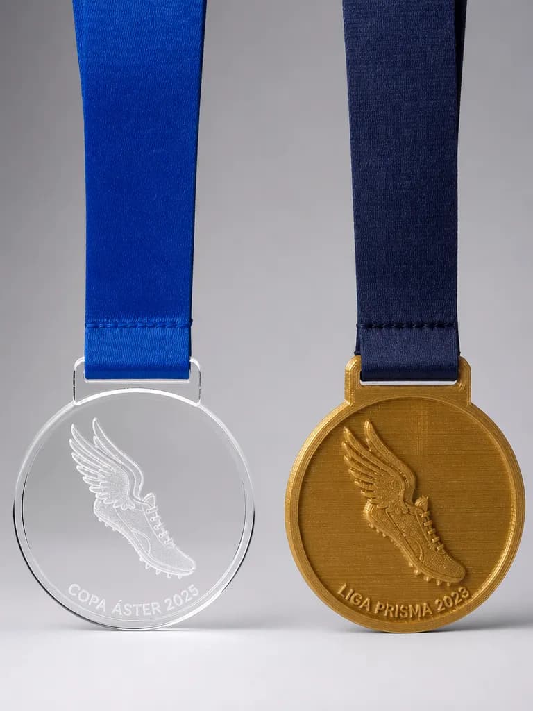 Medallas de atletismo personalizadas