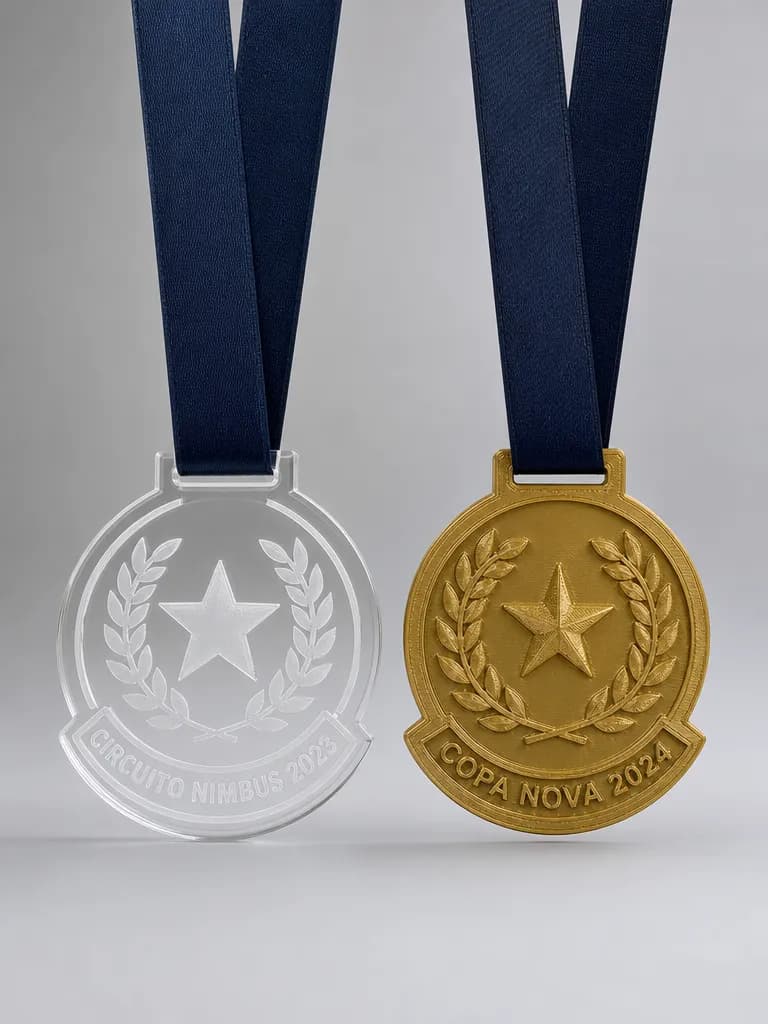 Medallas para campeonato personalizadas