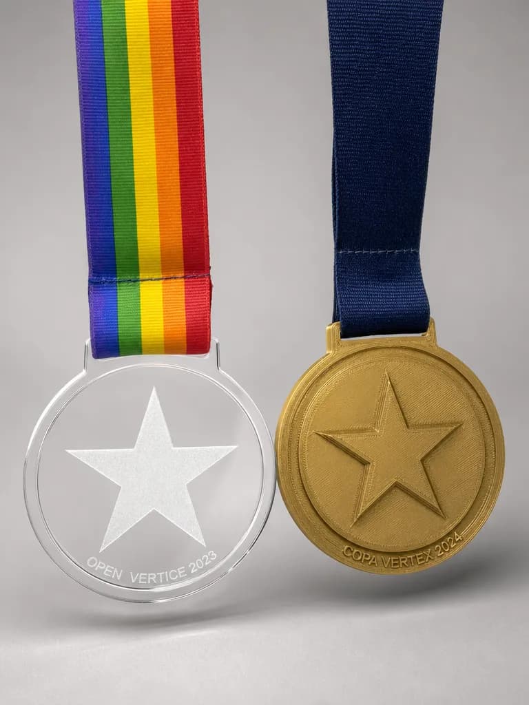 Custom school medals
