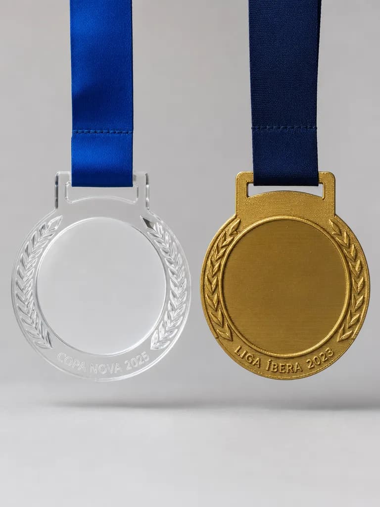 Engraved medals