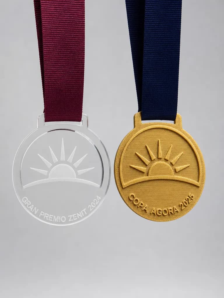 Medallas de jubilación personalizadas