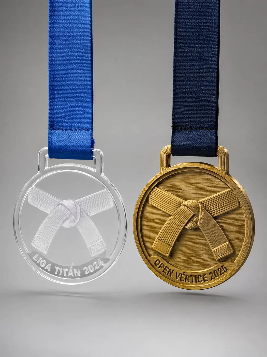 Medallas de judo personalizadas