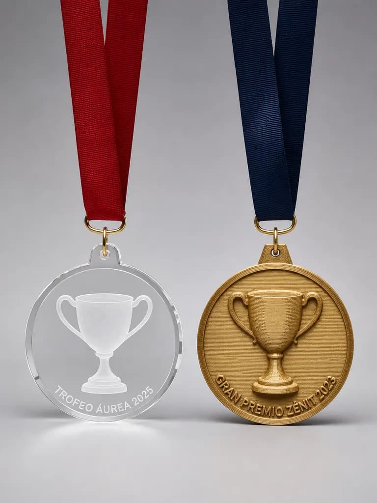 Medallas para torneo personalizadas