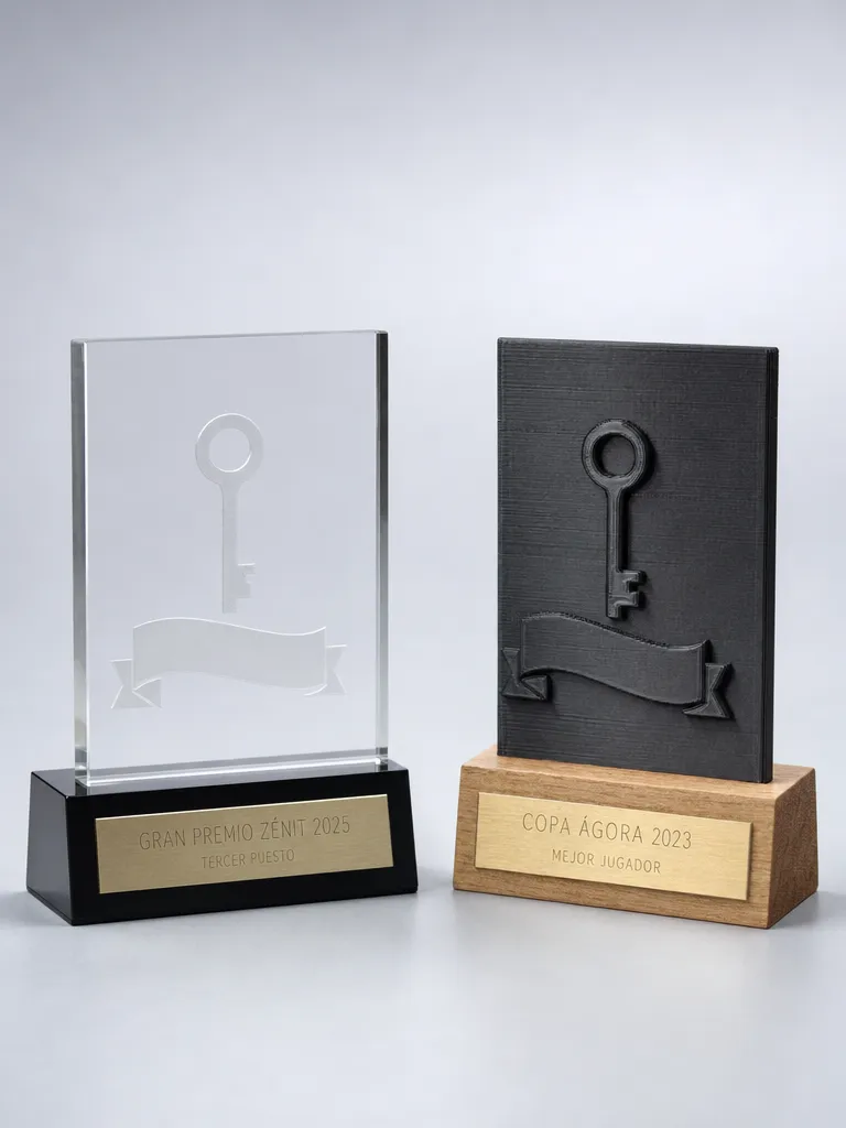 Placas de inauguración personalizadas